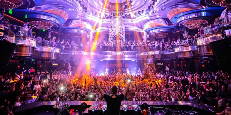 Lights for Omnia Nightclub at Caesars Palace